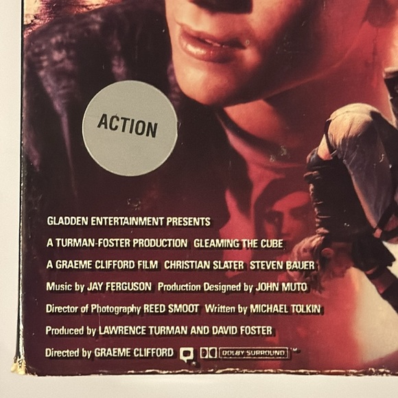 Gleaming the Cube: VHS 📼 Cult classic skateboarding action movie Good condition - Picture 2 of 9